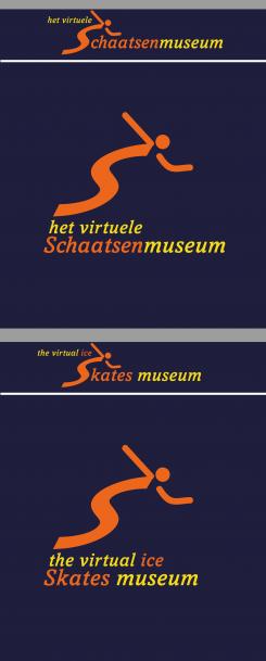 Logo # 658664 voor Het virtuele Schaatsenmuseum wil een strakker maar toch zwierig logo. wedstrijd