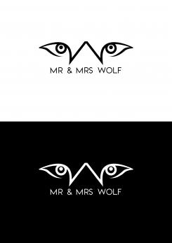 Logo design # 1260192 for create a logo for Mr   Mrs Wolf contest