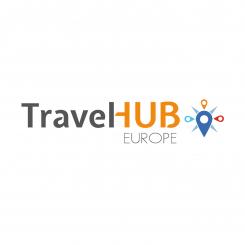 Logo design # 597532 for A clear and up-beat logo+stationary ID for Travel Hub Europe contest