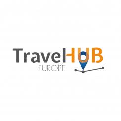 Logo design # 597542 for A clear and up-beat logo+stationary ID for Travel Hub Europe contest