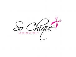 Logo design # 398771 for So Chique hairdresser contest