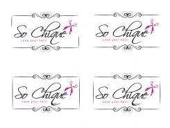 Logo design # 398918 for So Chique hairdresser contest