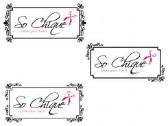 Logo design # 399855 for So Chique hairdresser contest