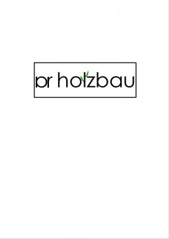 Logo design # 1161051 for Logo for the timber construction company  PR Holzbau GmbH  contest