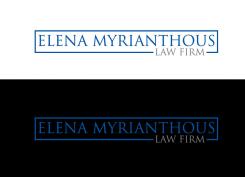 Logo design # 828636 for E Myrianthous Law Firm  contest