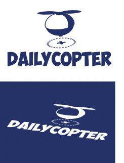 Logo # 300138 voor Logo + Mascotte voor Dailycopter wedstrijd