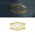 Logo design # 1145146 for Design a romantic  grafic logo for B B La Vie en Roos contest