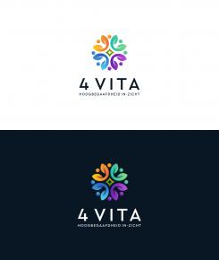 Logo design # 1213185 for 4Vita coaches gifted children  highly intelligent   their parents and schools contest