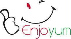 Logo # 342258 voor Logo Enjoyum. A fun, innovate and tasty food company. wedstrijd