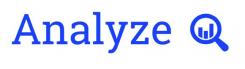Logo # 1184989 voor Ontwerp een strak en modern logo voor Analyze  een leverancier van data oplossingen wedstrijd