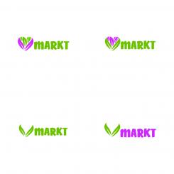 Logo design # 688199 for Logo for vegan webshop: Vmarkt contest