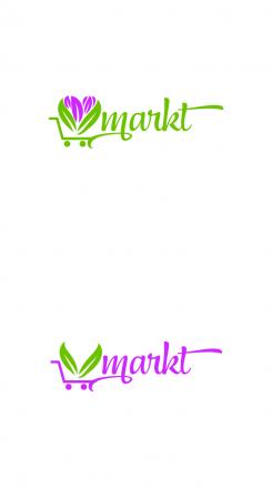Logo design # 688273 for Logo for vegan webshop: Vmarkt contest