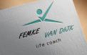 Logo design # 972473 for Logo   corporate identity for life coach Femke van Dijk contest
