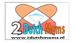 Logo # 103542 voor Hip, fris en internationaal logo voor  '2 Dutch Moms'  wedstrijd