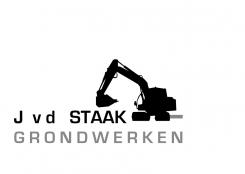 Logo # 394328 voor logo voor J vd staak Grondwerken wedstrijd