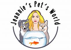 Logo  # 1040306 für Ein YouTube Haustierkanal Logo mit Hunden am Aquarium und blondes Madchen dane Wettbewerb
