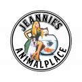 Logo  # 1039694 für Ein YouTube Haustierkanal Logo mit Hunden am Aquarium und blondes Madchen dane Wettbewerb