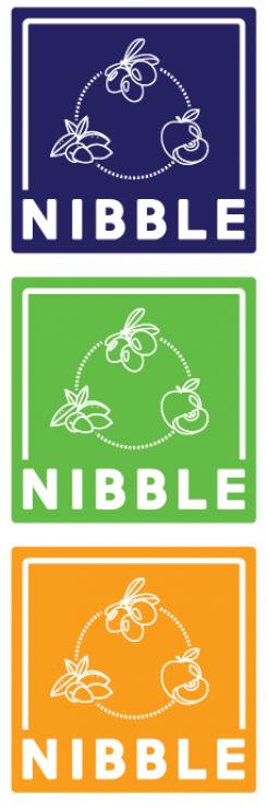 Logo design # 496780 for Logo for my new company Nibble which is a delicious healthy snack delivery service for companies contest