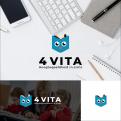 Logo # 1212680 voor 4Vita begeleidt hoogbegaafde kinderen  hun ouders en scholen wedstrijd