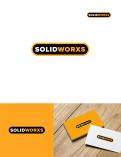 Logo design # 1250402 for Logo for SolidWorxs  brand of masts for excavators and bulldozers  contest