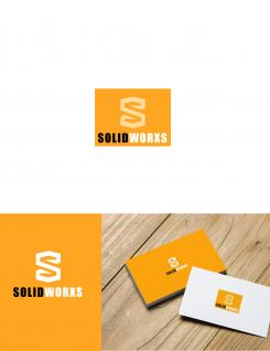 Logo design # 1250007 for Logo for SolidWorxs  brand of masts for excavators and bulldozers  contest
