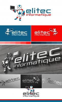 Logo design # 634752 for elitec informatique contest