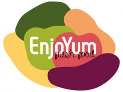 Logo # 340843 voor Logo Enjoyum. A fun, innovate and tasty food company. wedstrijd