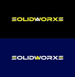 Logo design # 1251375 for Logo for SolidWorxs  brand of masts for excavators and bulldozers  contest