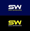Logo design # 1251378 for Logo for SolidWorxs  brand of masts for excavators and bulldozers  contest