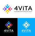 Logo # 1213577 voor 4Vita begeleidt hoogbegaafde kinderen  hun ouders en scholen wedstrijd