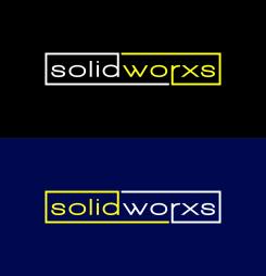 Logo design # 1251051 for Logo for SolidWorxs  brand of masts for excavators and bulldozers  contest