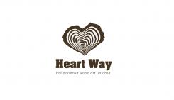 Logo design # 823627 for Logo creation for wooden art (Alpine Hearts) contest