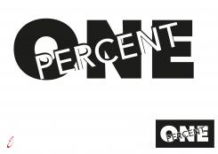 Logo # 951530 voor ONE PERCENT CLOTHING kledingmerk gericht op DJ’s   artiesten wedstrijd