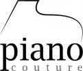 Logo # 158981 voor Piano Couture Logo + header + geschikt font en kleuropmaak / background voor homepage. wedstrijd