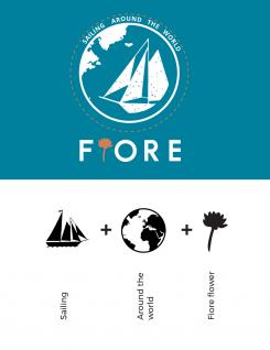 Logo design # 878617 for Sailing Fiore : Flower Power Sailing Circumnavigation contest