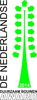 Logo # 258241 voor Ontwerp een krachtig logo voor de Nederlandse Duurzaam Bouwen Award 2014 wedstrijd