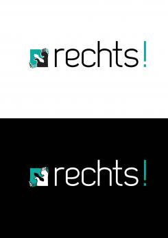 Logo # 426585 voor Logo voor juridische onderneming 'Rechts!' wedstrijd