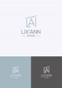 Logo design # 698930 for Lix'Ann immo : real estate agency online within Bordeaux contest