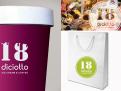 Logo # 78503 voor Logo voor onze Gelateria Diciotto (Italian Ice Cream & Coffee) wedstrijd