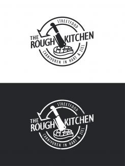 Logo # 383511 voor Logo stoer streetfood concept: The Rough Kitchen wedstrijd