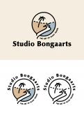 Logo # 1239000 voor Logo voor Tassen en lederwaren designer  Studio Bongaarts in Amsterdam  Steekwoorden  onderweg zijn  moderne retro wedstrijd