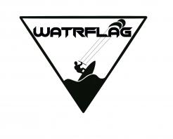 Logo # 1207345 voor logo voor watersportartikelen merk  Watrflag wedstrijd
