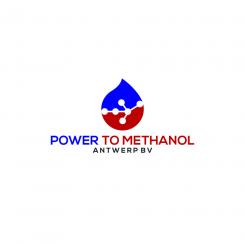 Logo design # 1088553 for Company logo for consortium of 7 players who will be building a  Power to methanol  demonstration plant for their legal entity  Power to Methanol Antwerp BV  contest