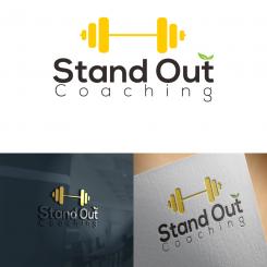 Logo # 1114357 voor Logo voor online coaching op gebied van fitness en voeding   Stand Out Coaching wedstrijd