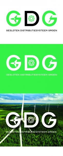 Logo # 1192130 voor logo voor energie verzamelstation om 8 grote windparken en zonneparken aan te sluiten op het hoogspanningsnet wedstrijd