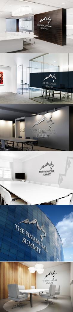 Logo design # 1065180 for The Financial Summit   logo with Summit and Bull contest