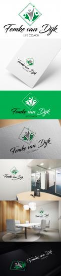 Logo design # 972205 for Logo   corporate identity for life coach Femke van Dijk contest