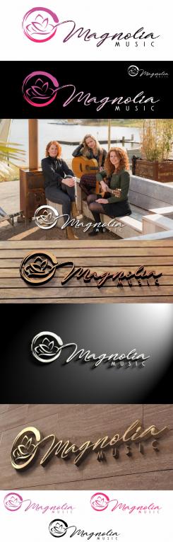 Logo design # 899781 for A feminine & powerful logo for a 3 women folk/Americana trio called Magnolia! contest