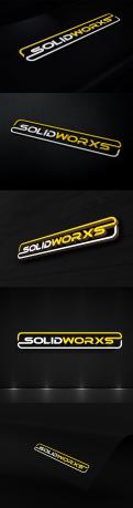 Logo design # 1251007 for Logo for SolidWorxs  brand of masts for excavators and bulldozers  contest