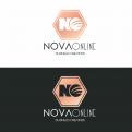Logo # 984169 voor Logo for Nova Online   Slogan  We create new business wedstrijd